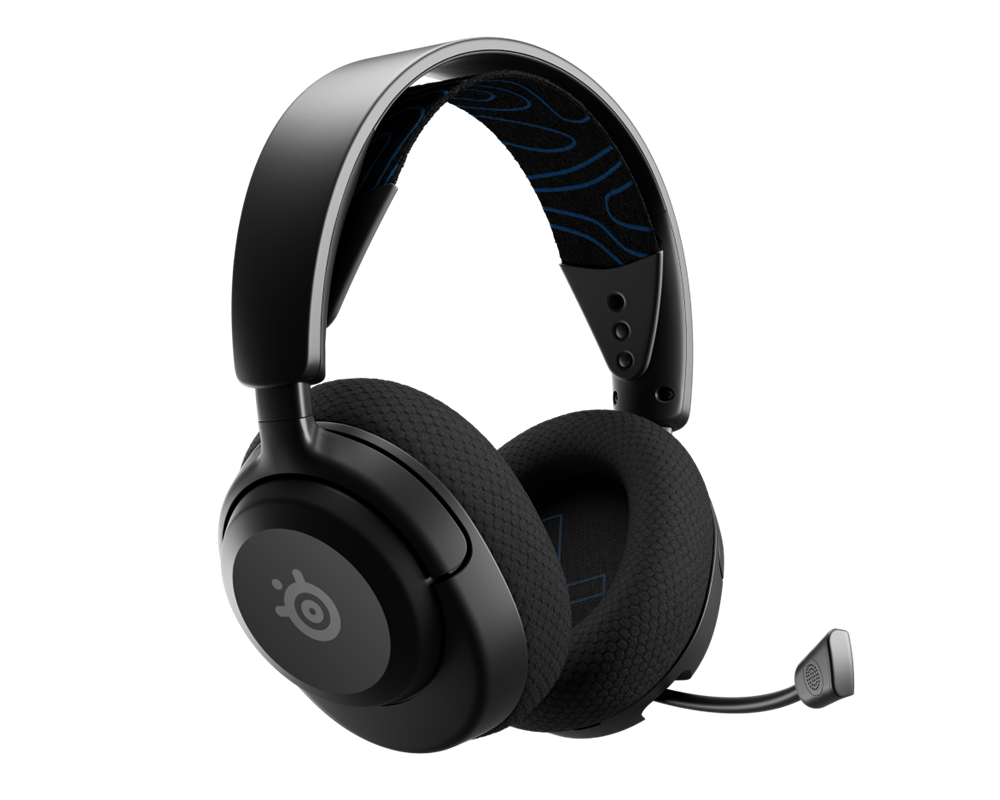 Steelseries Arctis Nova 5P Wireless Bluetooth Gaming fekete headset
