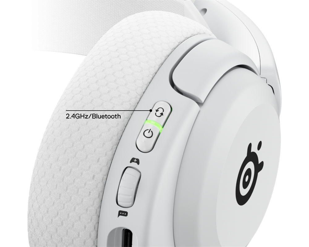 Steelseries Arctis Nova 5X Wireless Bluetooth Gaming fehér headset