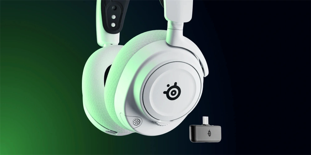 Steelseries Arctis Nova 7X vezeték nélküli fehér gamer fejhallgató