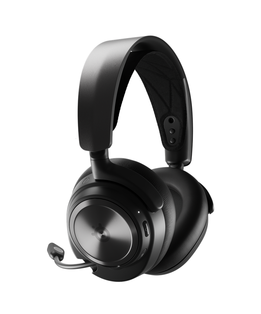 Steelseries Arctis Nova Pro vezeték nélküli fekete gamer headset