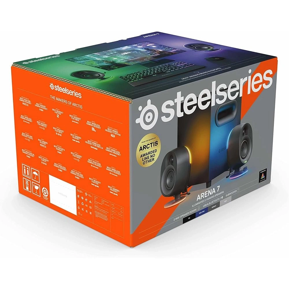 Steelseries Arena 7 2.1 fekete hangszóró