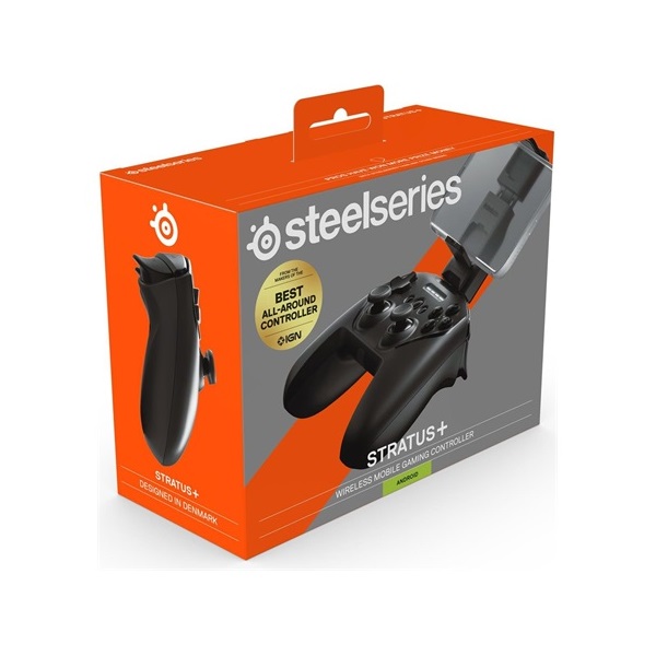 Steelseries 69076 Stratus+ vezeték nélküli fekete kontroller