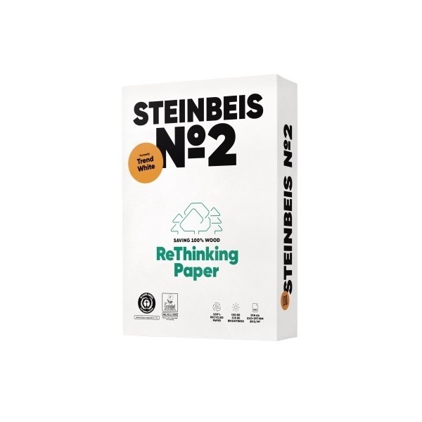 Steinbeis No.2 Recycled A4 80g 500lap újrahasznosított másolópapír (Újszerű)