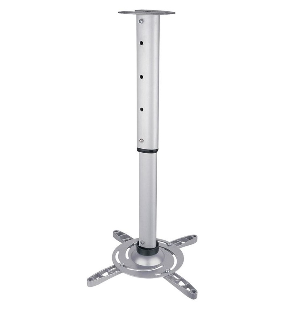 Stell SHO 1091 60-102cm, 15°, 15kg ezüst mennyezeti kihúzható projektor tartó