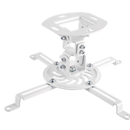 Stell SHO 1095 dönthető, forgatható fehér mennyezeti projektor tartó