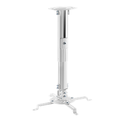 Stell SHO 1096 dönthető, forgatható fehér mennyezeti kihúzható projektor tartó