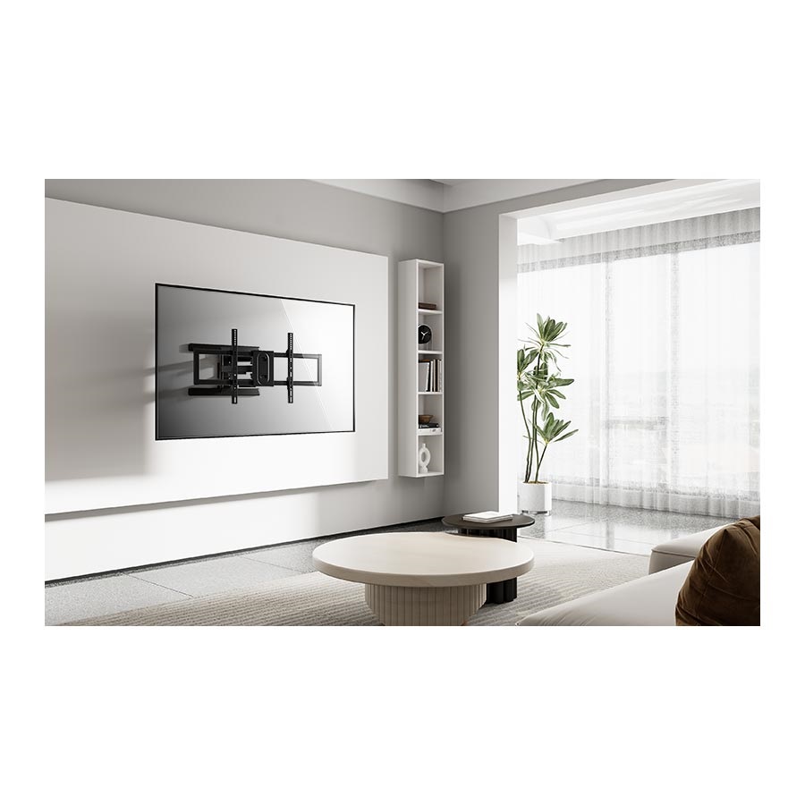 Stell SHO 5640 43"-100" VESA 600x400 slim kihúzható fali konzol