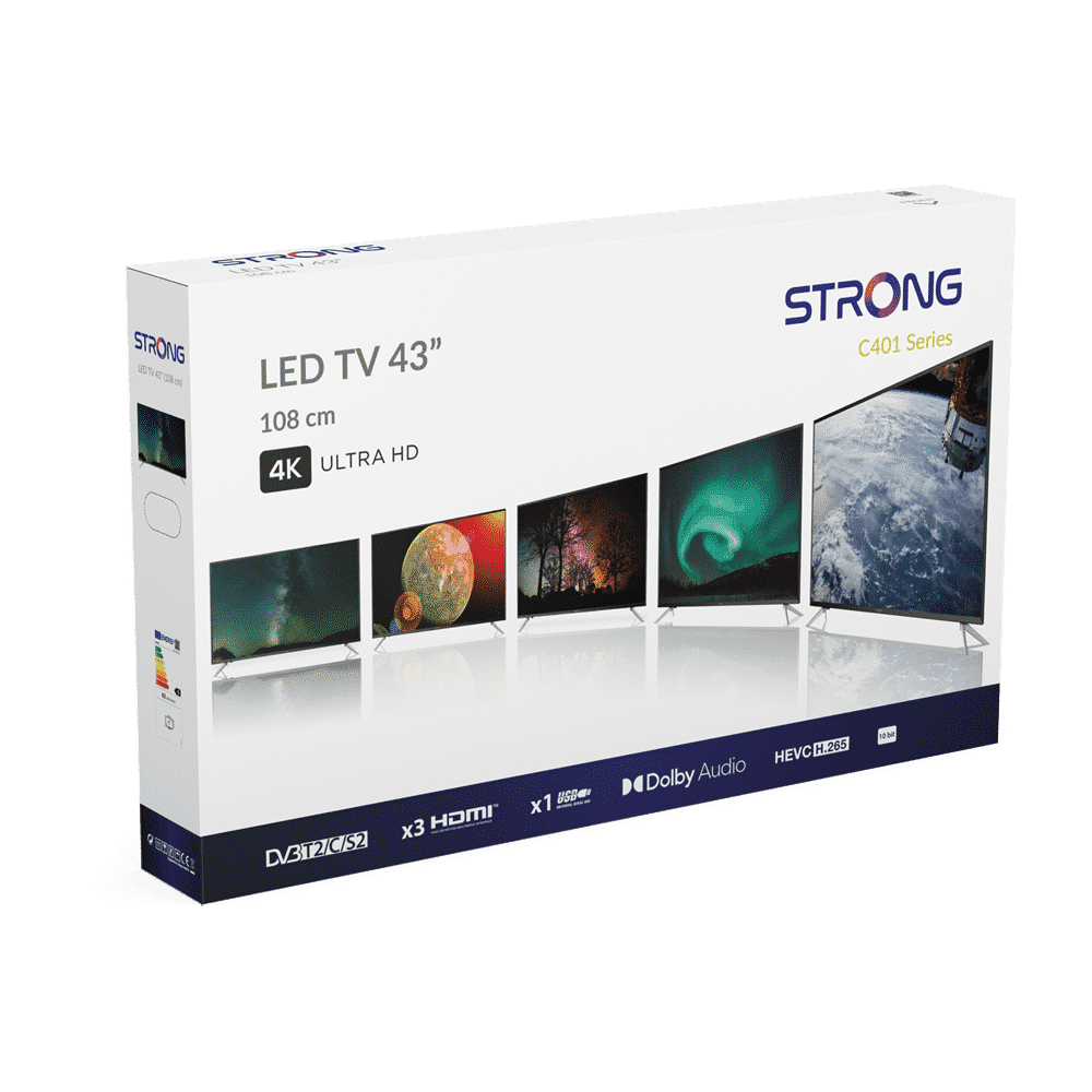 Strong 43" SRT43UC4013 4K UHD LED TV