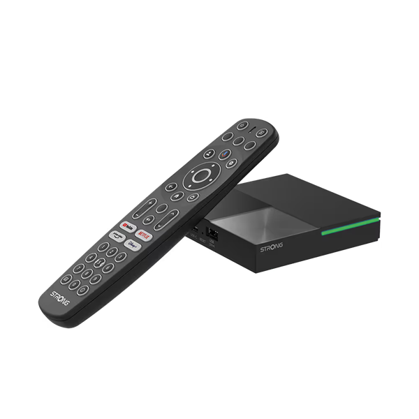 Strong LEAP-S3 Pro Google TV BOX set-top box / TV okosító / médialejátszó