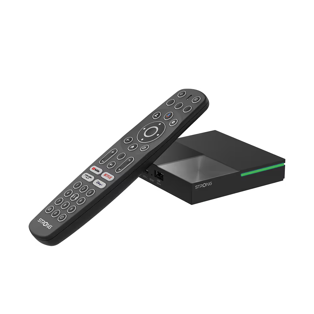 Strong LEAP-S3 Pro Google TV BOX set-top box / TV okosító / médialejátszó