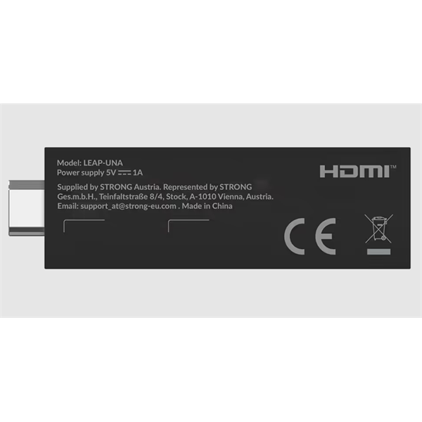 Strong LEAP-UNA Android TV Stick / TV okosító / médialejátszó