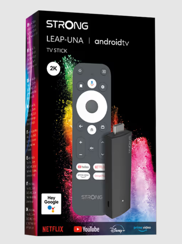 Strong LEAP-UNA Android TV Stick / TV okosító / médialejátszó