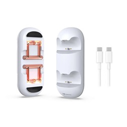 Subsonic SA5632 PS5 Duo LED fehér kontroller töltőállomás