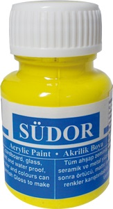 Südor 25ml sárga akrilfesték