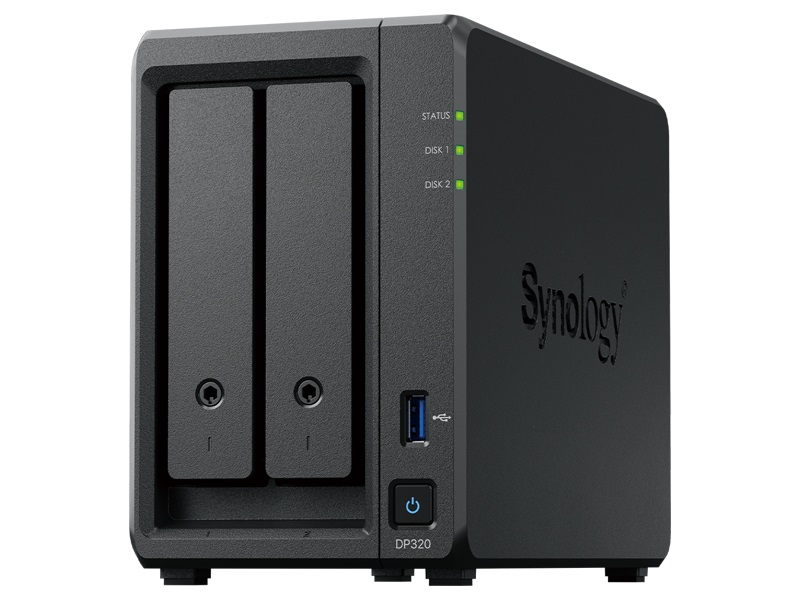 Synology DP320 (8GB) 2x SSD/HDD ActiveProtect