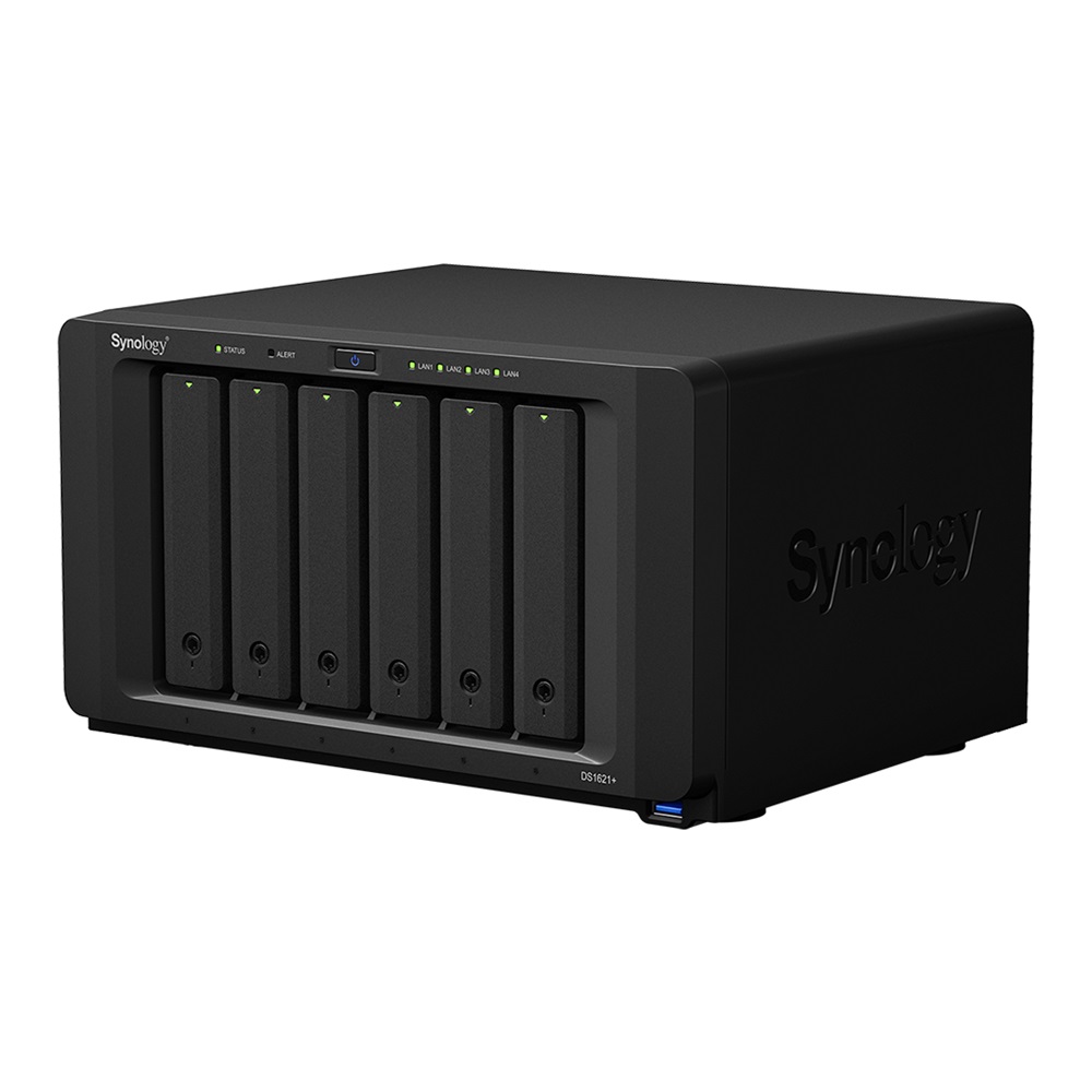 Synology DiskStation DS1621+ (4G) 6x SSD/HDD NAS + regisztrációs kártya