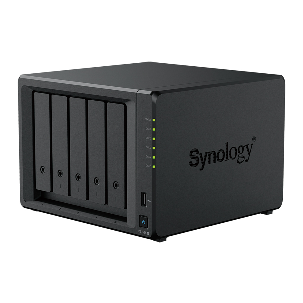 Synology DiskStation DS1525+(8GB) 5x SSD/HDD NAS + regisztrációs kártya
