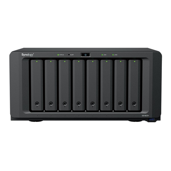 Synology DiskStation DS1825+ (4GB) 8x SSD/HDD NAS + regisztrációs kártya
