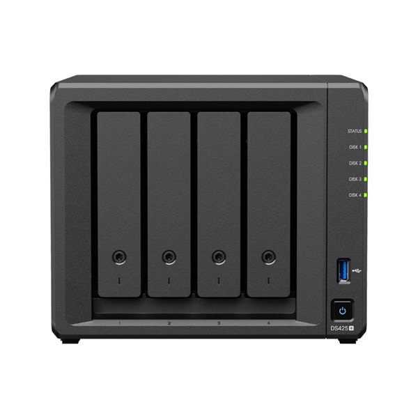 Synology DiskStation DS425+ (2GB) 4x SSD/HDD NAS + regisztrációs kártya