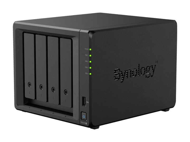 Synology DiskStation DS425+ (2GB) 4x SSD/HDD NAS + regisztrációs kártya