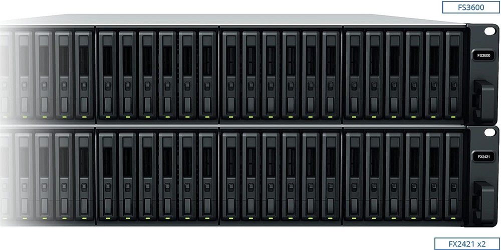 Synology FX2421  24x SSD/HDD 2U NAS tárhelybővítő