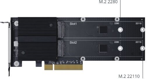 Synology M2D20 M.2 SSD adapterkártya