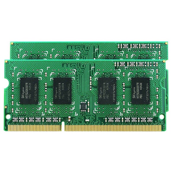 Synology RAM1600DDR3L-4GBX2 2x 4GB DDR3 1600MHz ECC SO-DIMM memóriamodul pár