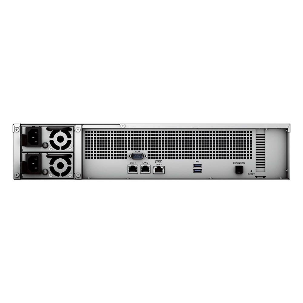Synology RS2423RP+ (8GB) 12x SSD/HDD 2U redundáns tápegységes rackbe szerelhető NAS