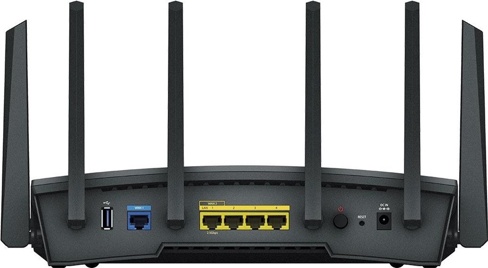 Synology RT6600ax Tri-Band Wi-Fi 6 802.11ax vezeték nélküli Gigabit Router