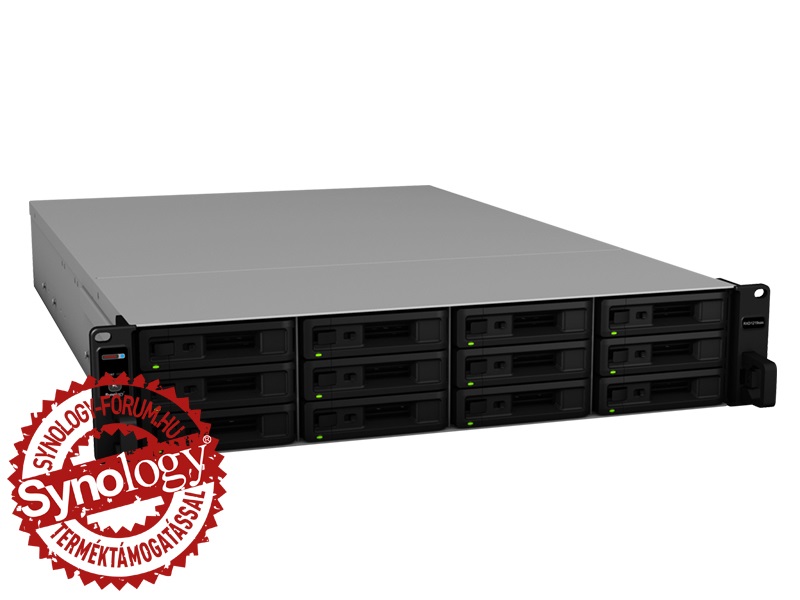 Synology RXD1219sas 12x SSD/HDD 2U NAS tárhelybővítő