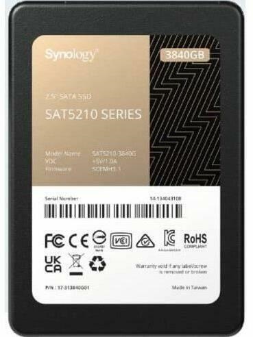 Synology SAT5221-3840G 3840GB SATA 2,5" Enterprise SSD