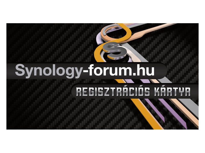 Synology terméktámogatás regisztrációs kártya