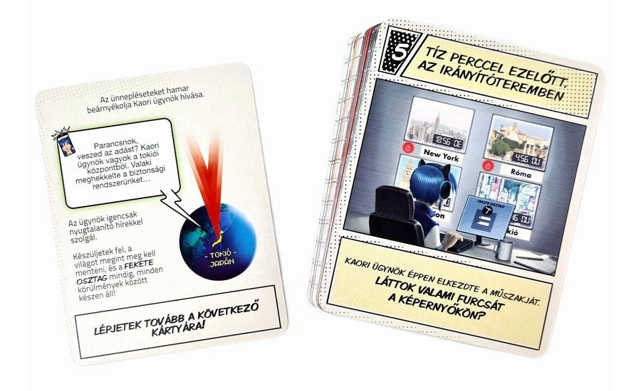 Szabadulópakli – Áramszünet Tokióban kártyajáték