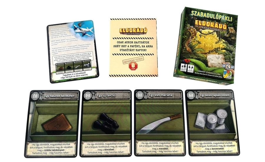 Szabadulópakli – Eldorádó legendája kártyajáték