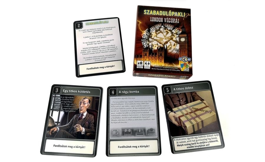 Szabadulópakli – London végórái kártyajáték