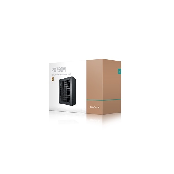 TÁP DeepCool 750W - PQ 80+Gold (Modular) EU PLUG - R-PQ750M-FA0B-EU