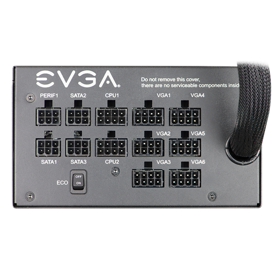 TÁP EVGA 1000 GQ, 80+ GOLD 1000W, Semi Modular