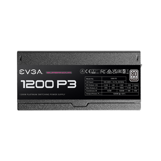 TÁP EVGA SuperNOVA 1200 P3, 80+ Platinum 1200W, Fully Modular