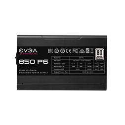 TÁP EVGA SuperNOVA 850 P6, 80+ Platinum 850W, Fully Modular