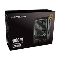 TÁP LC Power 1000W - LC1000M V2.31 - Super Silent Modular Series GOLD