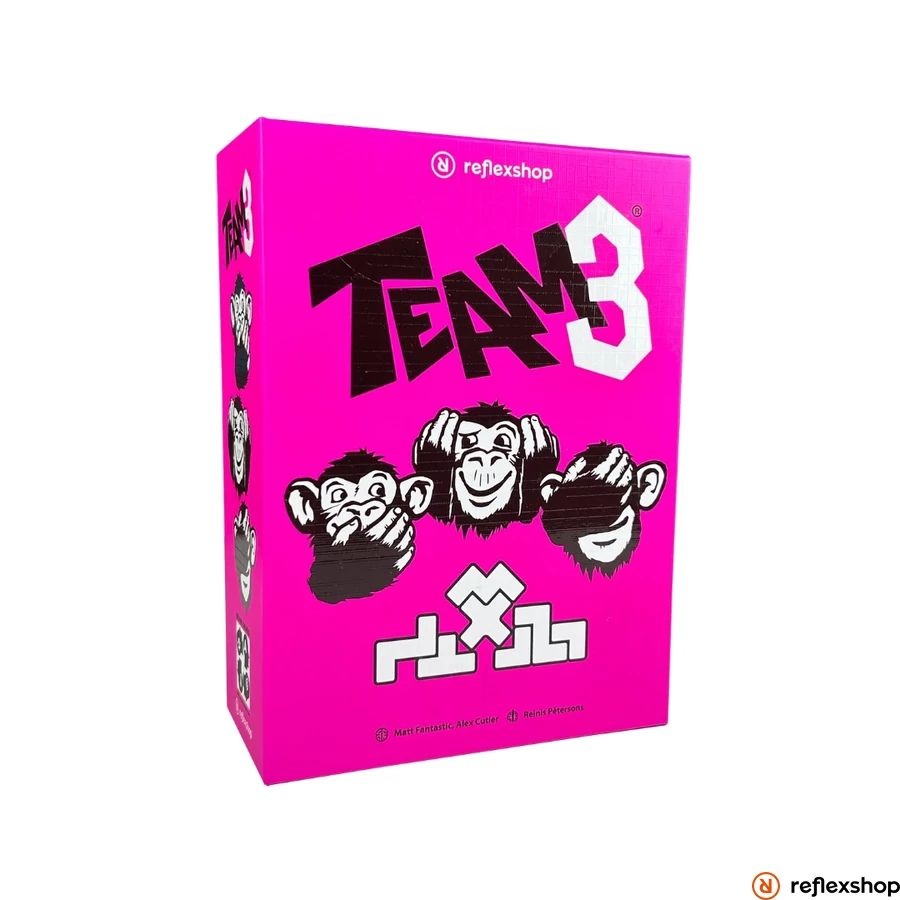 TEAM3 (rózsaszín) társasjáték
