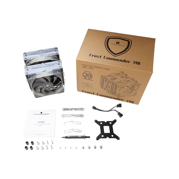 THERMALRIGHT FROST COMMANDER 140 processzor hűtő aluminium