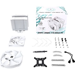 THERMALRIGHT Frost Spirit 140 WHITE V3 processzor hűtő fehér