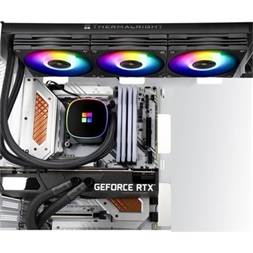 THERMALRIGHT Frozen Horizon 360 BLACK ARGB processzor vízhűtő  fekete