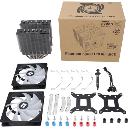 THERMALRIGHT Phantom Spirit 120 SE ARGB processzor hűtő aluminium