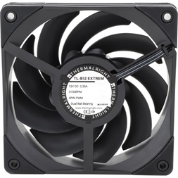 THERMALRIGHT TL-B12 EXTREM rendszerhűtő ventilátor fekete