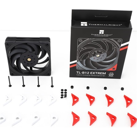 THERMALRIGHT TL-B12 EXTREM rendszerhűtő ventilátor fekete
