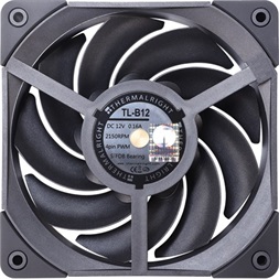 THERMALRIGHT TL-B12 rendszerhűtő ventilátor fekete