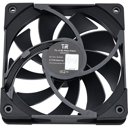 THERMALRIGHT TL-C12 PRO rendszerhűtő ventilátor fekete