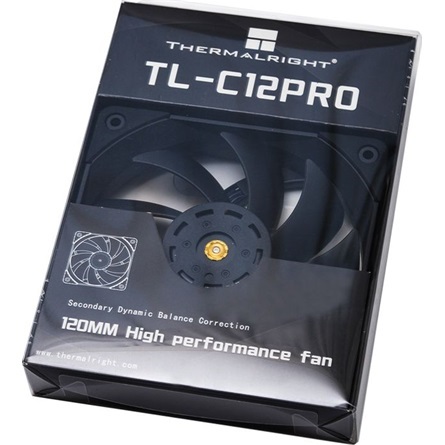 THERMALRIGHT TL-C12 PRO rendszerhűtő ventilátor fekete